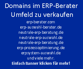 ERP-Webseiten zu verkaufen